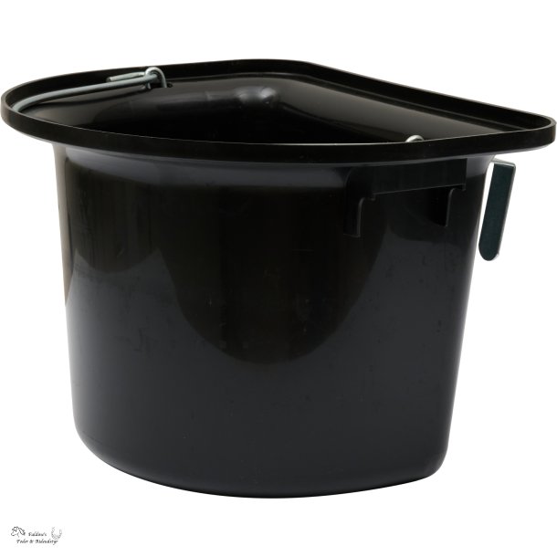 Transportkrybbe med hank, Sort