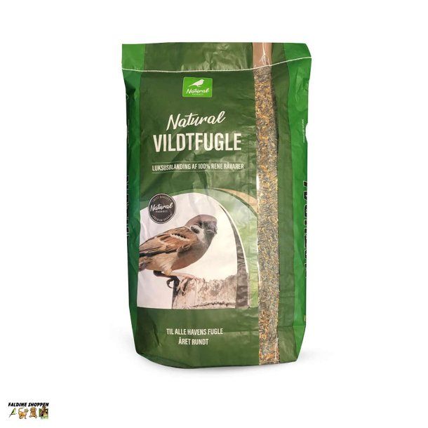 Natural Vildfugle Luksus, 15 kg