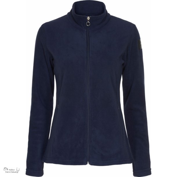 Equipage Gilly Fleece Cardigan, Navy