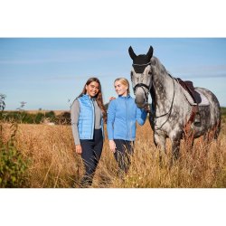 Equipage Gilly fleece cardigan, Lysebl