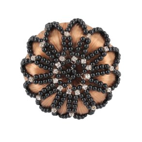 Horka H�rnet med perler, Sort