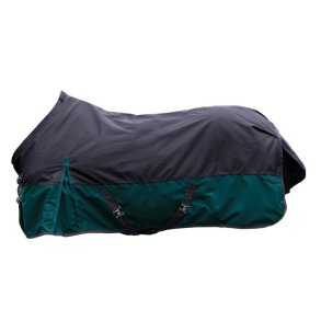HKM Turnout D�kken, 100 g, Sort/m�rk turkis