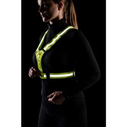 LED-Vest, Gul, Kids
