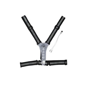 LED-Vest, Sort, Voksen