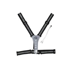 LED-Vest, Sort, Kids