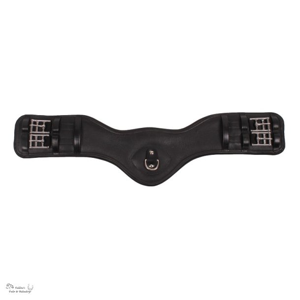 Anatomisk L�der Dressurgjord, Sort