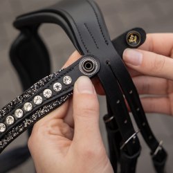 QHP Skye Pandebnd, Black/Silver