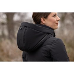 Covalliero Vinter Ridefrakke, Sort