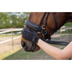 Covalliero Premium Ridehandsker, Sort
