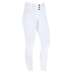 Covalliero H�jtaljet Ridebukser, Hvid