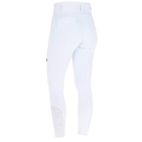 Covalliero H�jtaljet Ridebukser, Hvid