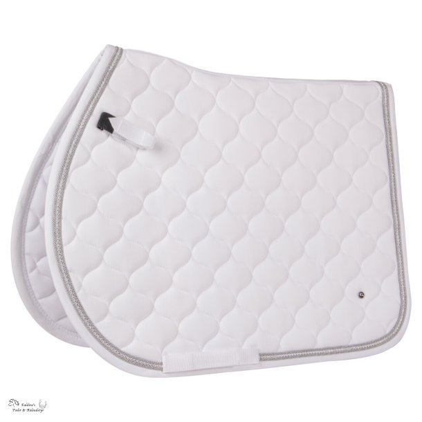 QHP Sparkle Underlag, Hvid, Kombi/Spring