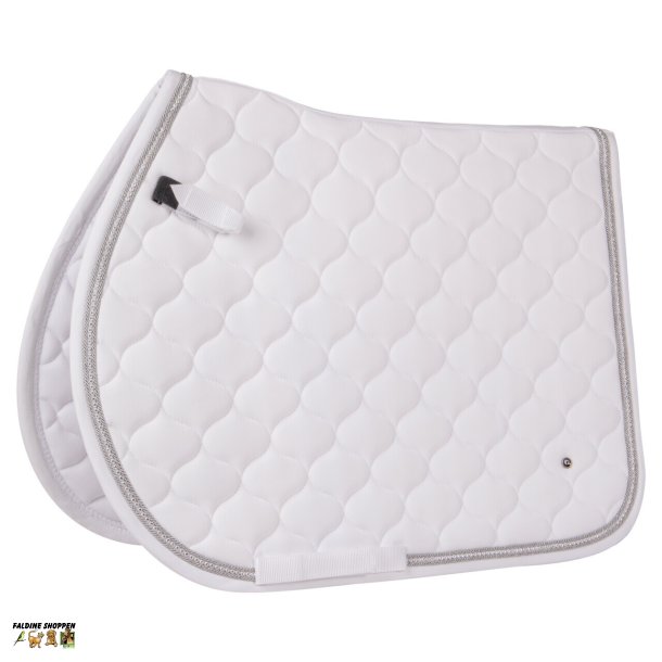 QHP Sparkle Underlag, Hvid, Kombi/Spring