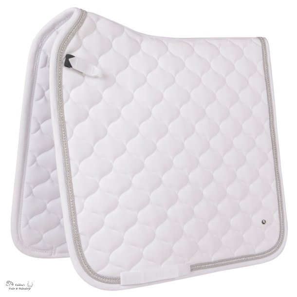 QHP Sparkle Underlag, Hvid, Dressur
