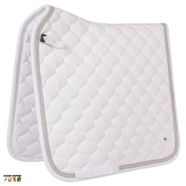 QHP Sparkle Underlag, Hvid, Dressur