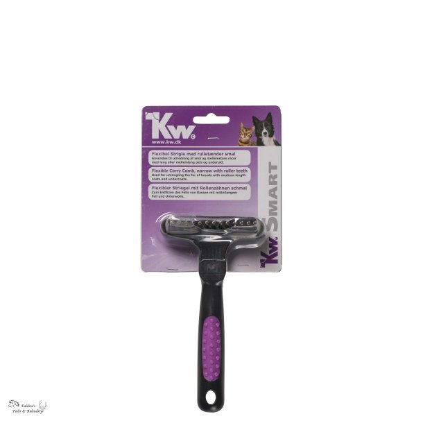KW Smart flex strigle med rullet�nder, smal