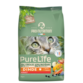 Purelife Cat Adult - kornfri, 2 kg