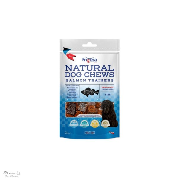Natural Dog Chews Laksegodbidder, 100 g