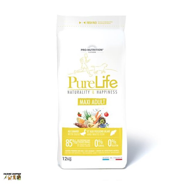 Purelife Maxi Adult 12 kg - kornfrit