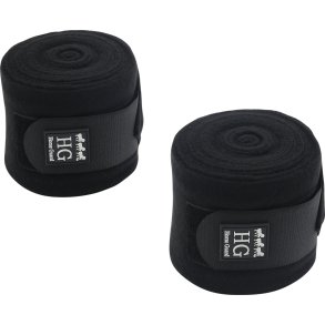 HG Fleecebandage, sort