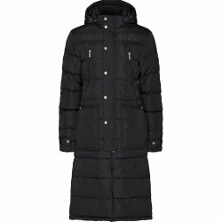 EQ Candice lang Ridejakke, Sort