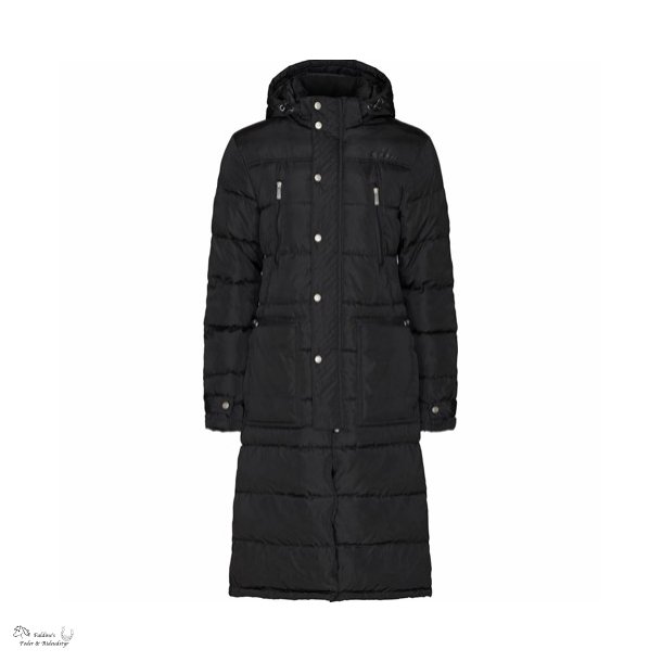 EQ Candice lang Ridejakke, Sort