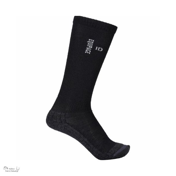 Equipage Cecily uldsokker, Sort