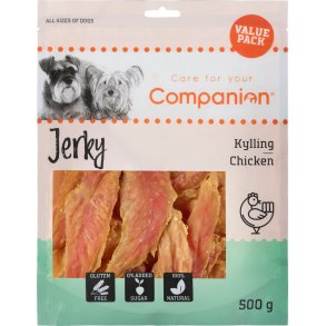 Companion Chicken Jerky, 500 g