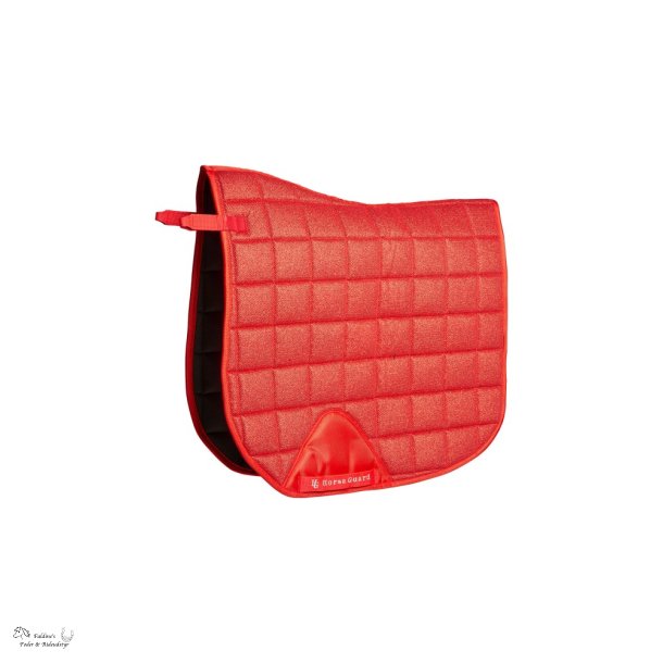 HG Glitter Underlag, R�d, Dressur