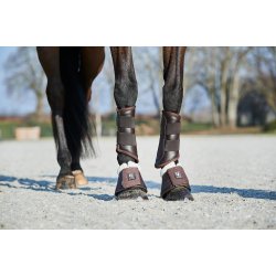 HG Lux Gamacher med glitter, Brun