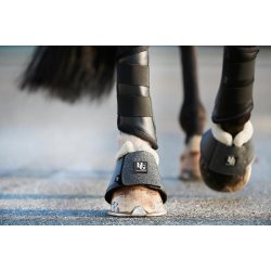 HG Lux Gamacher med glitter, Sort/Gr