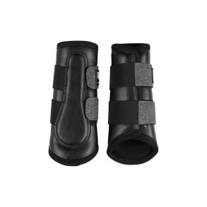 HG Lux Gamacher med glitter, Sort/Gr�