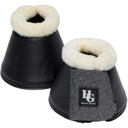 HG Leela Klokker med glitter, Gr/Sort