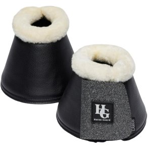 HG Leela Klokker med glitter, Gr�/Sort