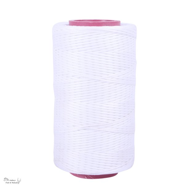 Flettetr�d med voks, Hvid