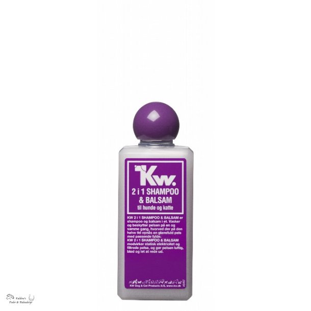 KW 2 i 1 shampoo og balsam 200 ml.