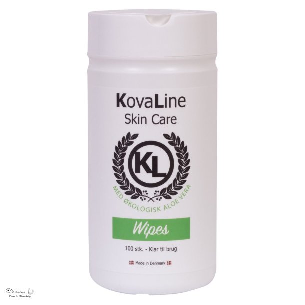 Kovaline Wipes med �kologisk Aloe Vera