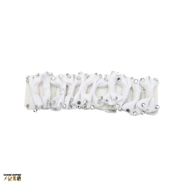 Show bows /Manelastikker, Hvid