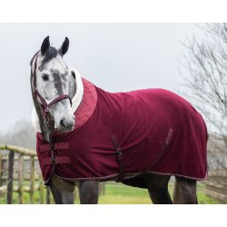 QHP Brilliance Fleecedkken, Porto Red