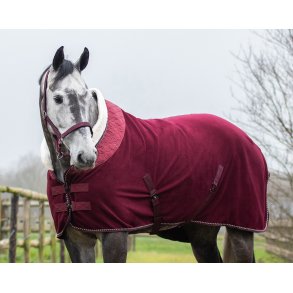 QHP Brilliance Fleecedkken, Porto Red