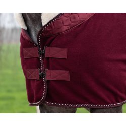 QHP Brilliance Fleecedkken, Porto Red