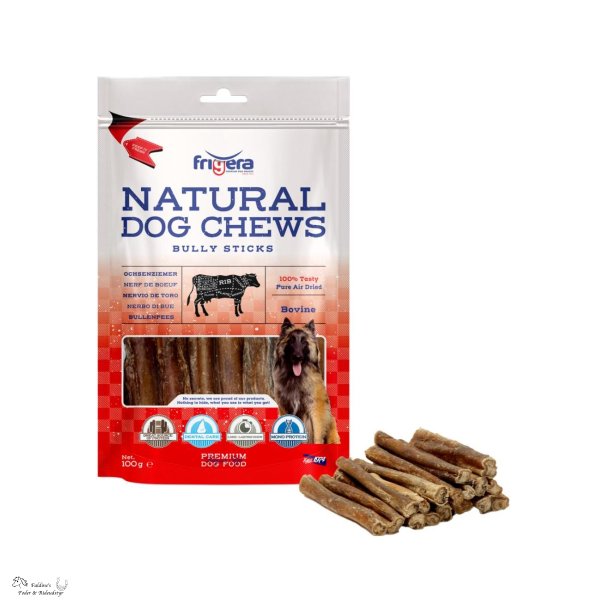 Natural Dog Chews Tyrepinde, 12 cm, 100 g