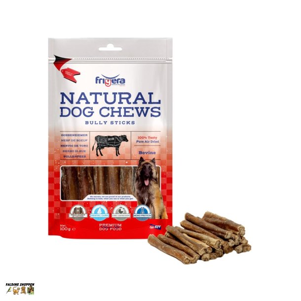 Natural Dog Chews Tyrepinde, 12 cm, 100 g
