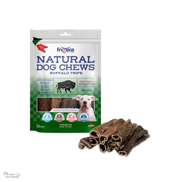 Natural Dog Chews B�ffelkallun, 250 g