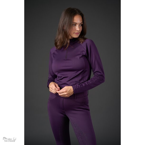 EQ Redmond Bluse, Purple Pennant