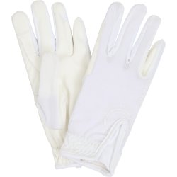 EQ KIDS Terina Mesh Ridehandske, Hvid