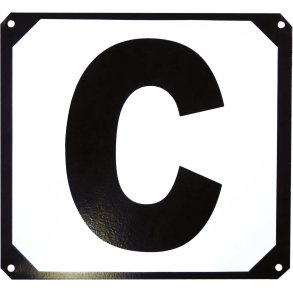 Ridebanebogstaver, 12 bogstaver, Metal