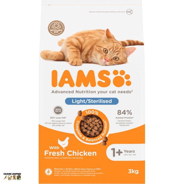 Iams Kat Adult Sterilized, 3 kg
