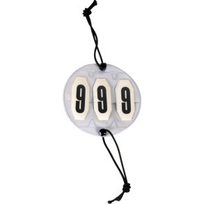 Stvnenummer med elastik