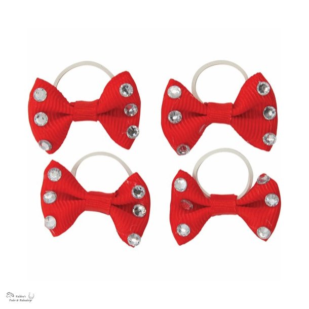 Show Bows / Manelastikker, r�d